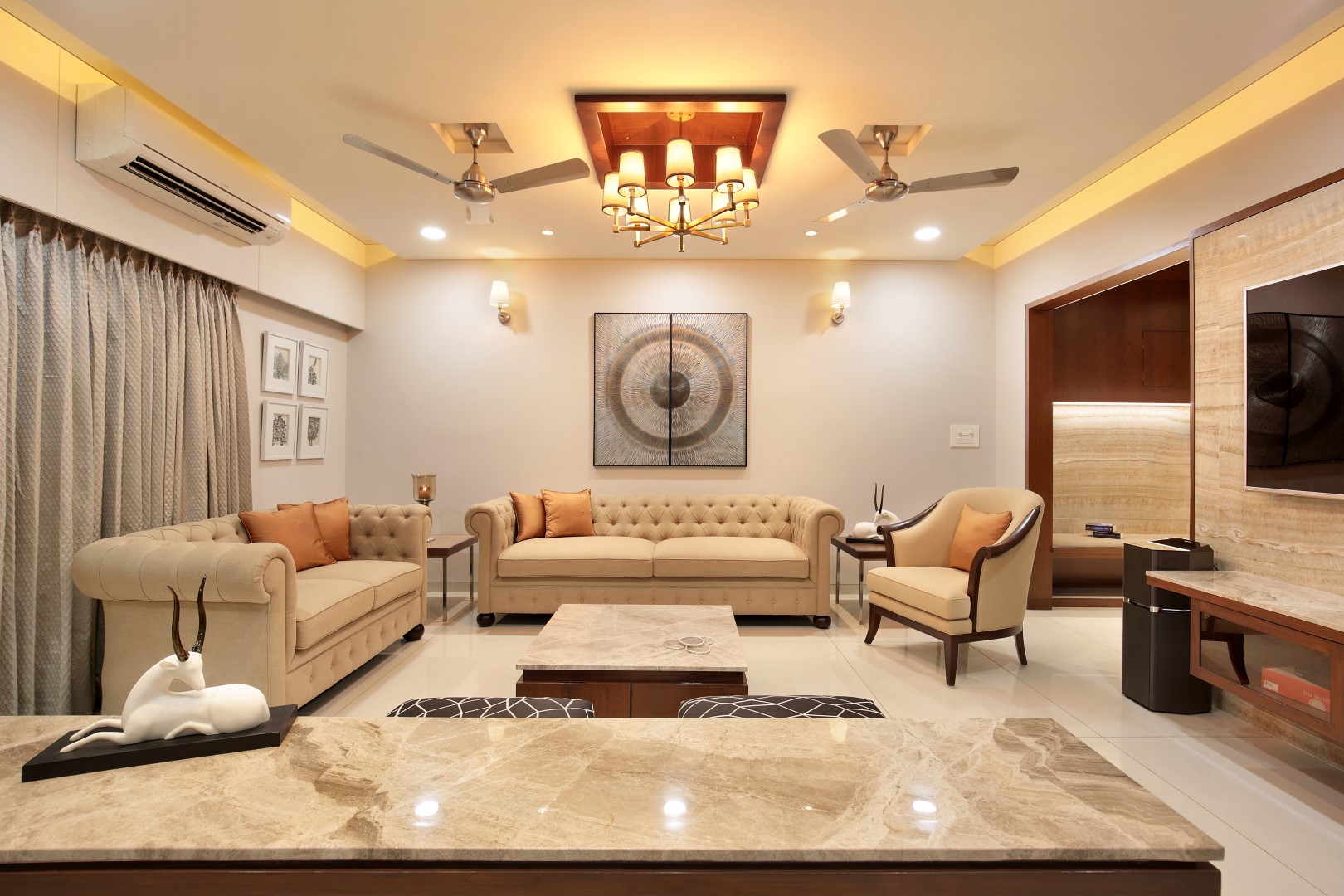 The Welkin Heights 3 BHK Luxury Apartment - Floor Plan/Interior