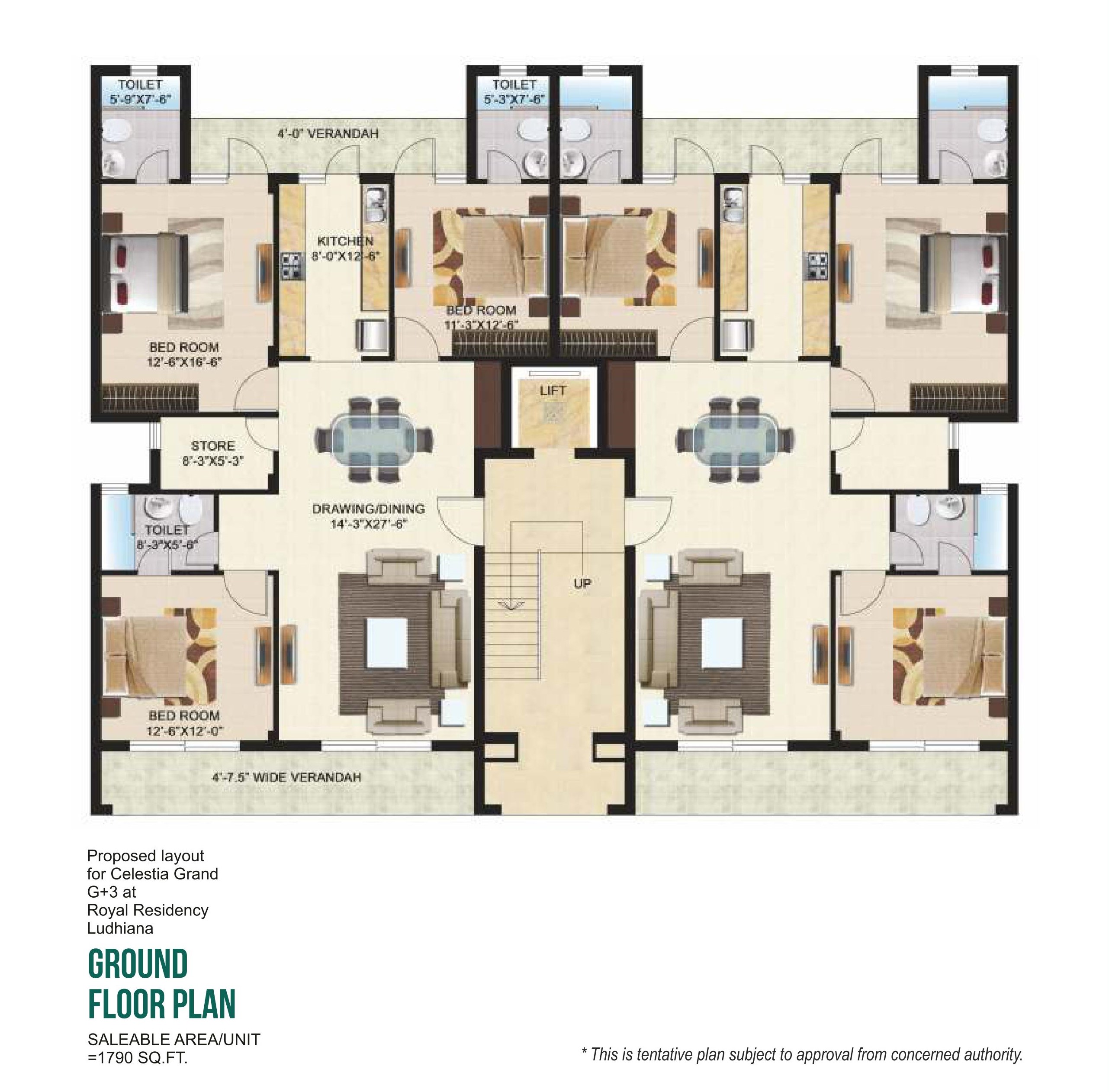 Celestia Grand Floor Plan